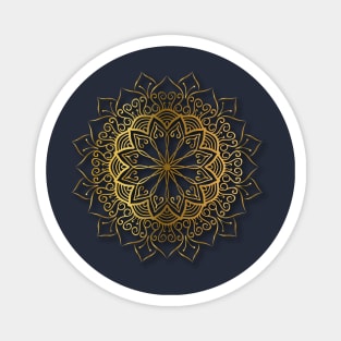 Mandala luxury golden Magnet